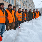 город Абрамовка уборка снега город Абрамовка